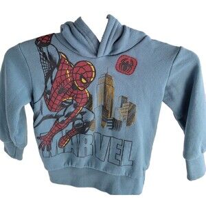 Marvel Spider Man 3T Blue Hoody Sweater